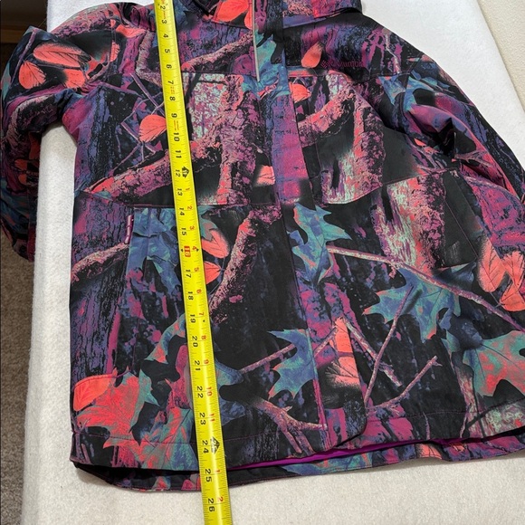 Columbia Multicolor Abstract Jacket kids ski jacket L - Picture 10 of 12